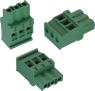 Socket header, 12 pole, pitch 5.08 mm, straight, green, 691344510012