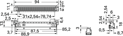 09031326921 Harting DIN PCB Connectors Image 2