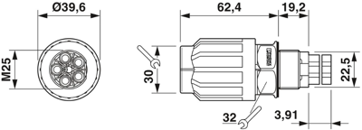 1410392 Phoenix Contact Other Circular Connectors Image 2