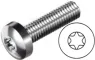 Pan head screw, TX, M2, Ø 4 mm, 12 mm, stainless steel, ISO 14583, 1458302122