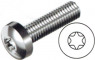 Pan head screw, TX, M2, Ø 4 mm, 5 mm, stainless steel, ISO 14583