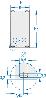 243-007-45 apra Accessories for Enclosures