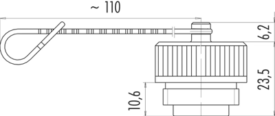 08 2300 000 000 binder Accessories for Industrial Connectors Image 2