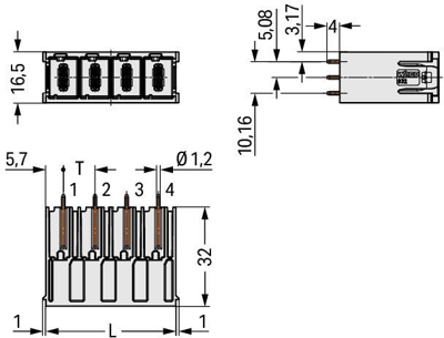 832-3605 WAGO PCB Connection Systems Image 5