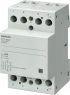 Installation contactor, 4 pole, 63 A, 4 Form B (N/C), coil 230 VAC, screw connection, 5TT5853-0