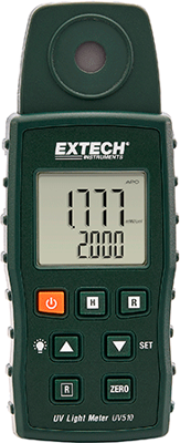 UV510 Extech Luxmeter, Sound Level Meter, Magnetic Field Tester