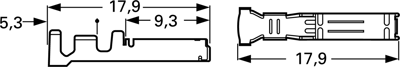 BF3F-01GF-P2.0 JST Crimp Contacts Image 2