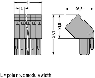 769-101/022-000 WAGO PCB Connection Systems Image 2