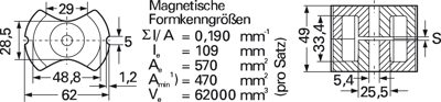 B65684A0000R027 EPCOS Ferrite cores Image 2