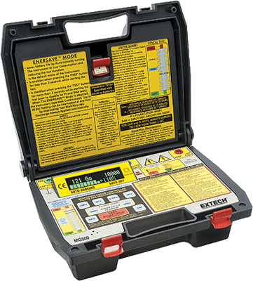 MG500 Extech Electric Installation and Insulation Testers