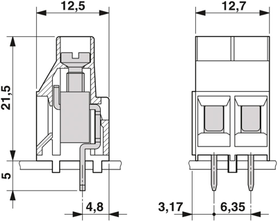 1710056 Phoenix Contact PCB Terminal Blocks Image 3