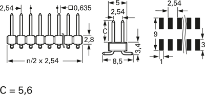 10049358 Fischer Elektronik PCB Connection Systems Image 3