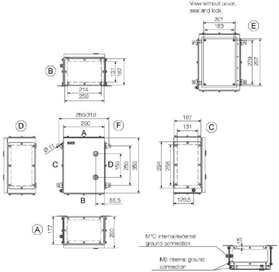 1200160000 Weidmüller General Purpose Enclosures Image 2