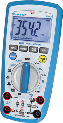 P 2180 PeakTech Multimeters