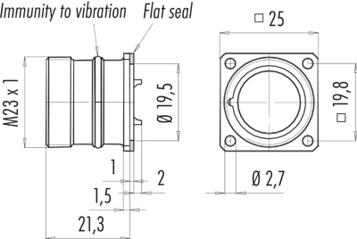 99 4607 00 12 binder Other Circular Connectors Image 2