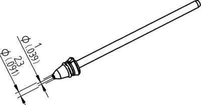 0742ED1023H/SB Ersa Soldering tips, desoldering tips and hot air nozzles Image 2