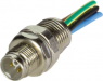 Sensor actuator cable, M12-flange plug, straight to open end, 5 pole, 0.3 m, 12 A, 21033095501