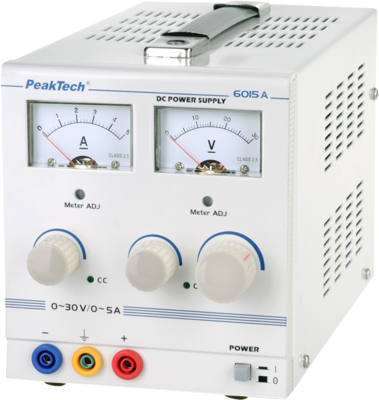 P 6015 A PeakTech Bench Power Supplies and Loads Image 1