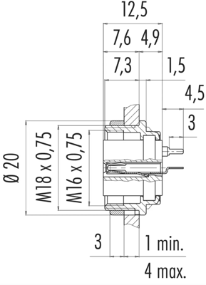 09 0324 90 06 binder Other Circular Connectors Image 2