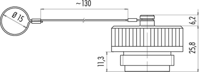 08 0426 000 000 binder Accessories for Industrial Connectors Image 2