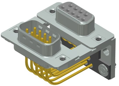 163A19539X CONEC D-Sub Connectors Image 2