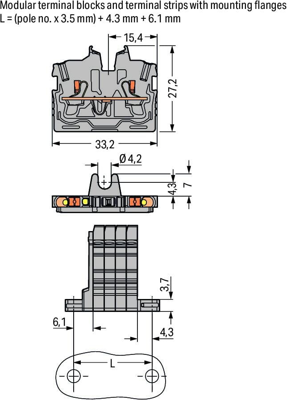 2250-305 WAGO Series Terminals Image 3