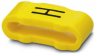 PVC marking sleeve, imprint "H", (L x W) 11.3 x 4.3 mm, yellow, 0826611:H