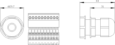 3SU1900-0JC10-0AA0 Siemens Signaling Devices Accessories Image 2