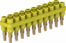 4.5 mm socket header, solder connection, yellow, 63.9356-24