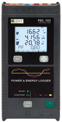 PEL 103 + MINIFLEX Chauvin Arnoux Energy Measurement Image 1