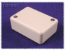 ABS miniature enclosure, (L x W x H) 50 x 35 x 20 mm, light gray (RAL 7035), IP54, 1551GGY