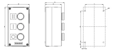 3SU1803-0AD00-2AB1 Siemens Control Devices in Housings Image 2