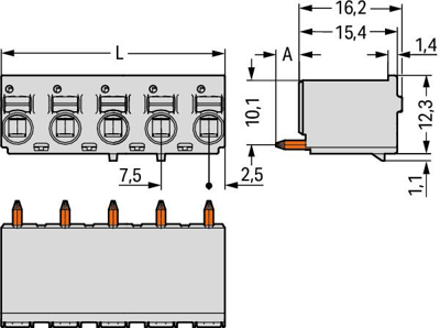 2092-3152 WAGO PCB Connection Systems Image 2