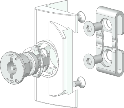 8PQ9400-0BA40 Siemens Accessories for Enclosures