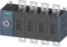 Load-break switch, 4 pole, 200 A, 1000 V, (W x H x D) 234 x 164 x 93.5 mm, screw mounting/DIN rail, 3KD3640-0PE10-0