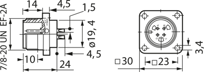 932449100 Hirschmann Automation and Control Other Circular Connectors Image 2