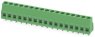 PCB terminal, 17 pole, pitch 5.08 mm, AWG 24-14, 16 A, screw connection, green, 1702363