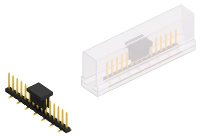 SLY7SMD06215GBSM Fischer Elektronik PCB Connection Systems