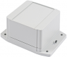 ABS enclosure, (L x W x H) 90 x 90 x 62 mm, light gray (RAL 7035), IP68, 1555EF42GY