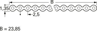 FBL 10X0,50 MASSIVL. Ribbon Cables Image 2