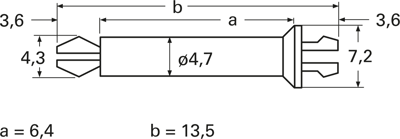 CBP25-C Panduit PCB Fasteners Image 2