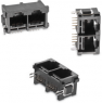 Socket, RJ45, 8 pole, 8P8C, Cat 3, solder connection, through hole, 615016149521