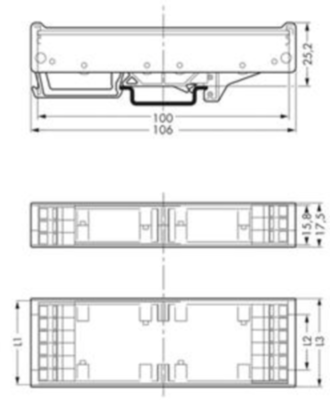 288-622 WAGO Accessories for Enclosures Image 2