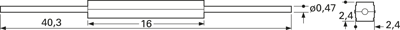 59165-1-S-00-A Littelfuse Proximity Switches, Reed switches Image 2