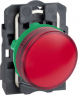 Signal light, illuminable, waistband round, red, mounting Ø 22 mm, XB5AV64