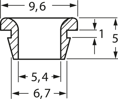 633-55039 HellermannTyton Grommets Image 2