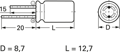 E-KS3012 Frolyt Electrolytic Capacitors Image 2