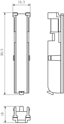 2003340000 Weidmüller Accessories for Enclosures Image 2