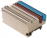 Initiator, actuator terminal block, spring balancer connection, 0.5-2.5 mm², 2 pole, 17.5 A, 4 kV, dark beige, 1692610000