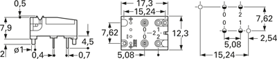 753-0000-001 C & K Tactile Switches